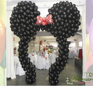 Arco de Balões Minnie / Mickey